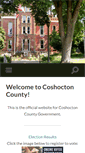Mobile Screenshot of coshoctoncounty.net