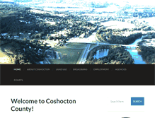 Tablet Screenshot of coshoctoncounty.net